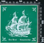 Sticker: Den Briel - Geuzenschip, Ophalen of Verzenden, Zo goed als nieuw, Bedrijf of Vereniging