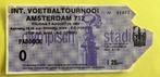 Ticket Amsterdam 712 toernooi (Ajax), Verzenden, Zo goed als nieuw, Ajax, Overige typen