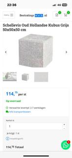 Schellevis beton elementen grijs, Ophalen, Zo goed als nieuw