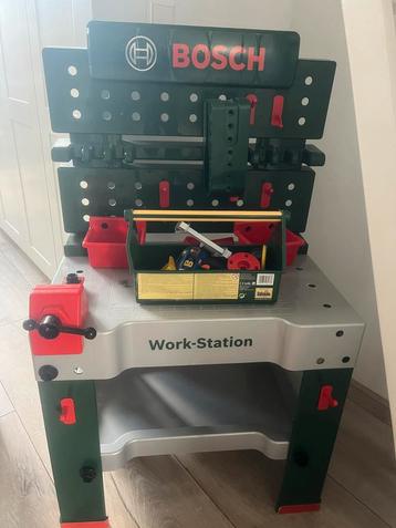 Bosch Speelgoed Werkbank met Accessoires beschikbaar voor biedingen