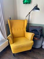 IKEA STRANDMON Gele Fauteuil, Huis en Inrichting, Fauteuils, Ophalen, Gebruikt, Stof, 75 tot 100 cm