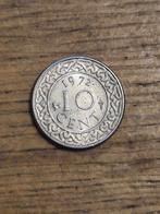 Suriname - 10 Cent 1972, Postzegels en Munten, Munten | Amerika, Ophalen, Zuid-Amerika, Losse munt