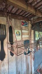 Metalen hangrek brocante, Tuin en Terras, Ophalen