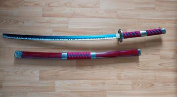 Roronoa Zoro Katana hout– One Piece Replica – Cosplay / De beschikbaar voor biedingen