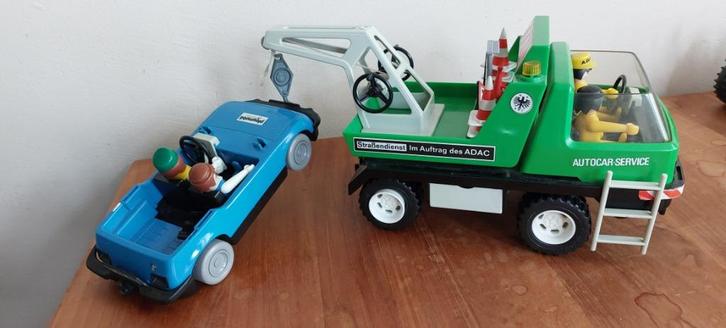 Playmobil vintage Takelwagen met schadeauto jaren '70, Kinderen en Baby's, Speelgoed | Playmobil, Gebruikt, Complete set, Ophalen