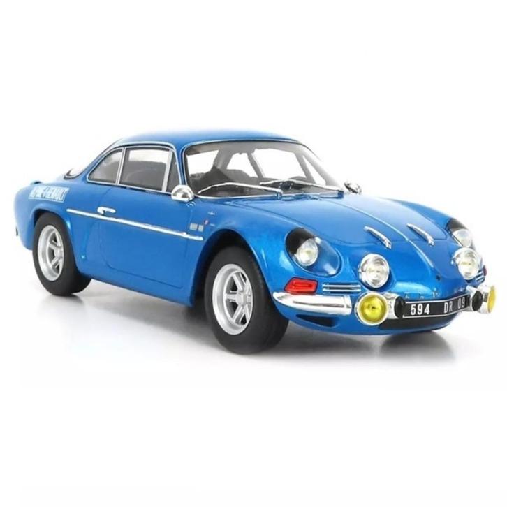 Renault Alpine A110 1600 1973 Alpine Blauw Model 1/43 Norev, Hobby en Vrije tijd, Modelauto's | 1:43, Nieuw, Auto, Norev, Ophalen of Verzenden