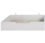 Bed lade nieuw in doos merk WOOOD, Ophalen, 90 cm, Eenpersoons, Wit