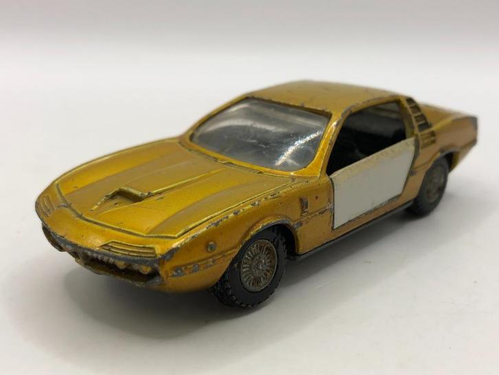 Mercury Alfa Romeo Montreal Bertone goudkleur -MATIG- M26, Hobby en Vrije tijd, Modelauto's | 1:43, Gebruikt, Auto, Overige merken