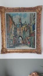 Prachtig antiek schilderij, Ophalen of Verzenden