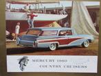 1960 MERCURY stationwagons folder, Engels, Boeken, Ophalen of Verzenden, Zo goed als nieuw, Overige merken