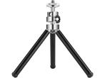 Universal Tripod 16-23.5 cm statief voor webcams en camera, Nieuw, Ophalen of Verzenden, MacOS, Sandberg