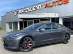 Tesla Model 3 Performance 75 kWh|Performance|483PK|Long Rang, Origineel Nederlands, Te koop, Zilver of Grijs, 4 stoelen