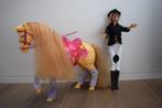 Barbie met paard, Kinderen en Baby's, Gebruikt, Ophalen of Verzenden, Barbie