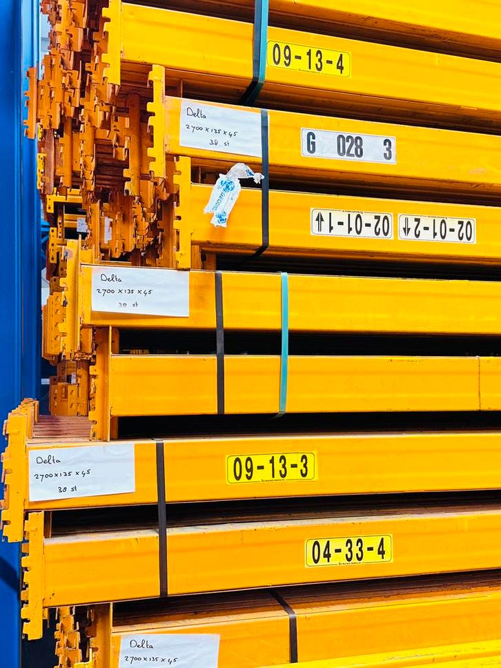Gebruikt palletstelling Jungheinrich Delta zware kwaliteit, Zakelijke goederen, Kantoor en Winkelinrichting | Magazijn, Stelling en Opslag
