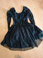 Zwart Kant Jurkje - Gotisch - Maat S, Kleding | Dames, Zwart, Ophalen of Verzenden, Maat 36 (S), Gedragen