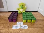 * Tupperware vierkante mini potjes zgan, Ophalen of Verzenden, Zo goed als nieuw, Paars, Beker of Kan