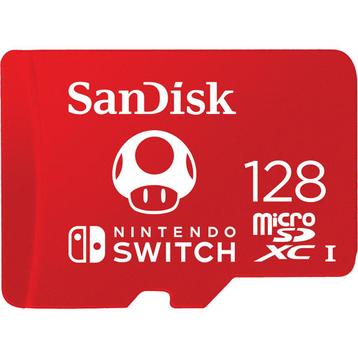 SANDISK MicroSDXC Extreme card voor de Nintendo Switch 128gb beschikbaar voor biedingen