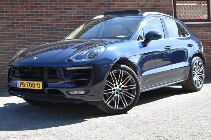 Porsche Macan 3.0 GTS '17 Pano LED Leder Sport Chrono Navi C, Auto's, Porsche, Bedrijf, Te koop, Macan, 360° camera, 4x4, ABS