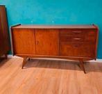 Vintage Teak Fineer Dressoir Lowboard Kast Kastje, Huis en Inrichting, Ophalen, Nvt, Nvt, Nvt