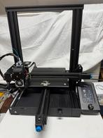 Ender 3 V2 met liniair rail ombouwset alles in metalic blue, Computers en Software, 3D Printers, Ophalen, Zo goed als nieuw