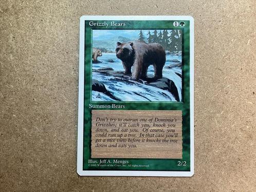 1x Grizzly Bears (Excellent), Hobby en Vrije tijd, Verzamelkaartspellen | Magic the Gathering, Zo goed als nieuw, Losse kaart