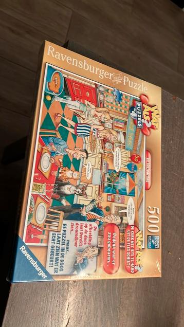 Ravensburger wat als puzzel, de verjaardag 500 stukjes beschikbaar voor biedingen