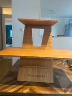 Bureau Verhoger - stabureau - bamboe / bamboo, Ophalen, 50 tot 100 cm, Zo goed als nieuw, Tafelblad