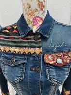Desigual Spijkerjasje Maat 36, Blauw, Ophalen of Verzenden, Zo goed als nieuw, Jasje