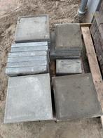 Stoeptegels 30x30x4,5 cm, ca 2,16 m2, Tuin en Terras, Tegels en Klinkers, Ophalen, Zo goed als nieuw, Minder dan 5 m², Beton