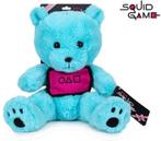 Squid Game: Pluche Teddybeer Blauw 30 cm, Kinderen en Baby's, Speelgoed | Knuffels en Pluche, ., Overige typen, Nieuw, Ophalen of Verzenden