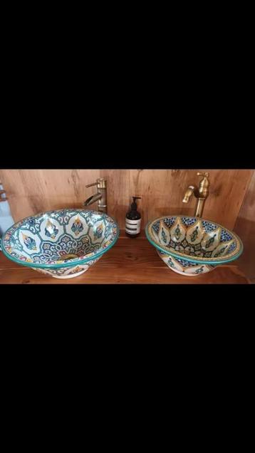 Handgemaakt Marokkaanse waskom  beschikbaar voor biedingen