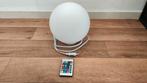 LED Bol met Afstandsbediening, Huis en Inrichting, Lampen | Vloerlampen, Ophalen of Verzenden, Zo goed als nieuw, Glas, Minder dan 100 cm