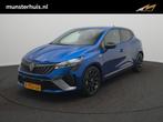 Renault Clio 1.6 E-Tech Full Hybrid 145 esprit Alpine - 360, Gebruikt, Blauw, Leder en Stof, Origineel Nederlands