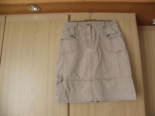 Zand bruin katoenen rok BPC BONPRIX 36 S prima nette staat, Kleding | Dames, Rokken, Gedragen, Maat 38/40 (M), Bruin, Knielengte