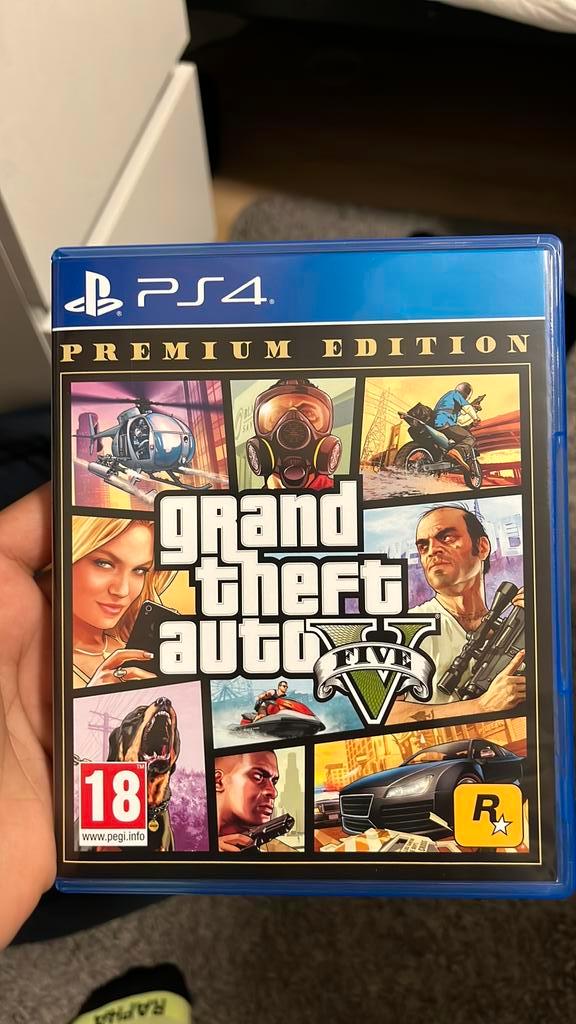 Grand Theft Auto V - Premium Edition, Spelcomputers en Games, Games | Sony PlayStation 4, Nieuw, Avontuur en Actie, 1 speler, Vanaf 18 jaar