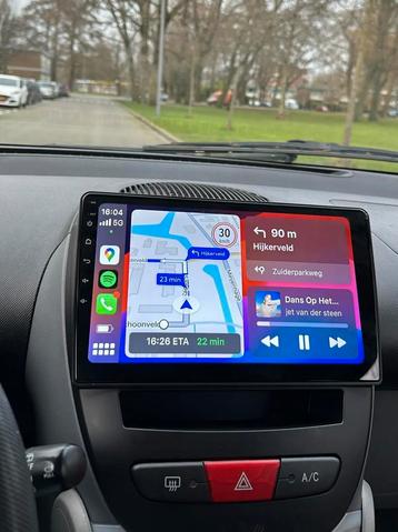 CARPLAY ACTIE! PEUGEOT 107 CITROEN C1 Toyota aygo navigatie beschikbaar voor biedingen