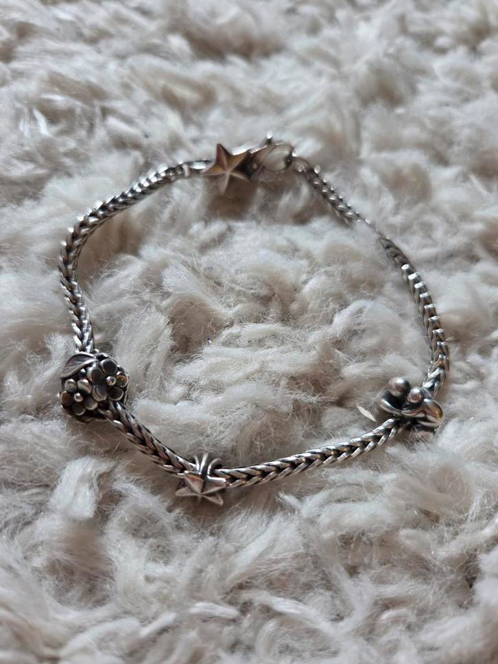 Trollbeads Armband Limited Edition 2017 met Bedels, Sieraden, Tassen en Uiterlijk, Armbanden, Zo goed als nieuw, Zilver, Zilver