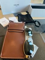Celine triomphe zonnebril CL40235U gold metal green glas, Ophalen of Verzenden, Nieuw, Zonnebril, Overige merken