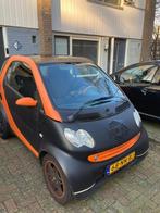 Smart 0.7 City Coupe 45KW 2003 Zwart, Auto's, Smart, Stof, Zwart, Overige kleuren, Origineel Nederlands