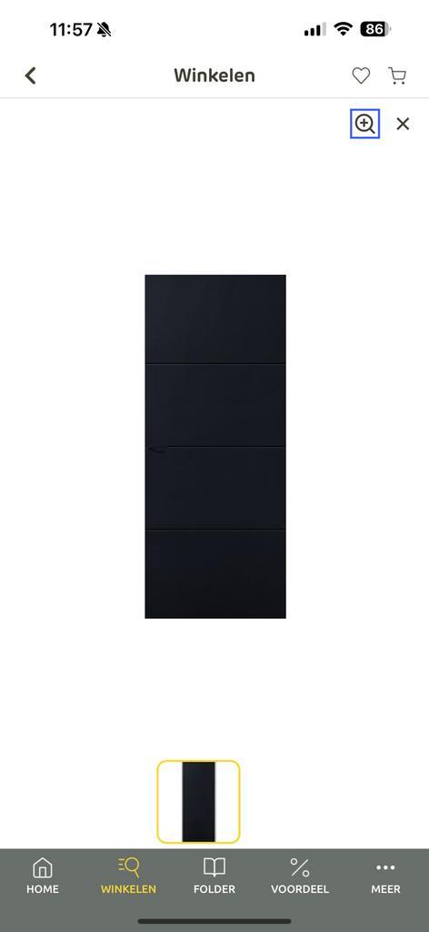 CanDo binnendeur Concord 83x201,5 stomp, Huis en Inrichting, Stoffering | Gordijnen en Lamellen, Zo goed als nieuw, Ophalen