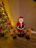 Zingende kerstman met rendieren, Diversen, Kerst, Ophalen of Verzenden