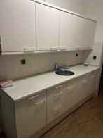 Keuken - Wit/Beige, Huis en Inrichting, Ophalen, Gebruikt, Wit, Enkelwandige keuken