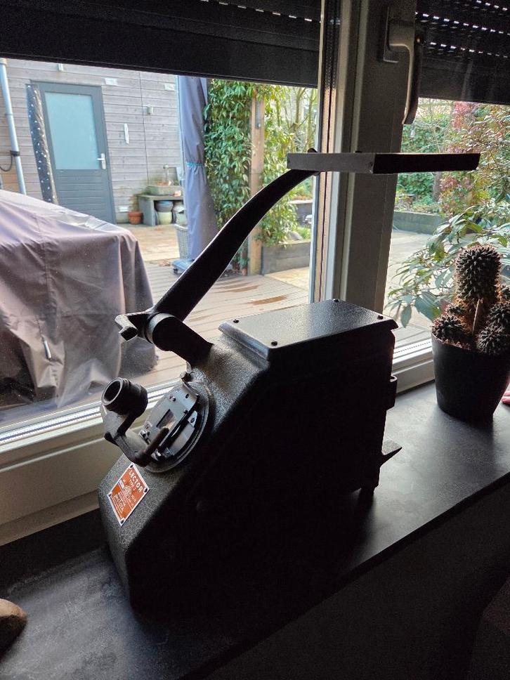 Vintage microfilm projector, Verzamelen, Fotografica en Filmapparatuur, Projector, 1940 tot 1960, Ophalen