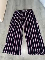 eksept dames zwart roze straight wide leg broek mt S, Kleding | Dames, Broeken en Pantalons, Zwart, Ophalen of Verzenden, Zo goed als nieuw