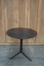 Horeca Bistro ronde tafel tafels eettafel, Gebruikt, 50 tot 100 cm, Rond, Metaal