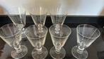 HEMA wijnglazen (rood 3x, wit 4x), Verzamelen, Glas en Borrelglaasjes, Ophalen, Zo goed als nieuw, Overige typen