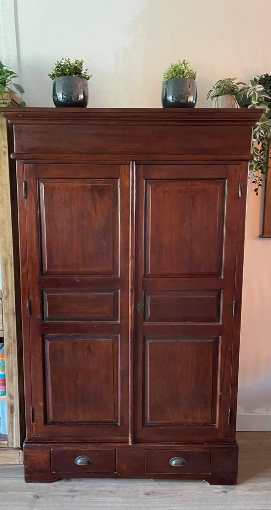 koloniale kast, Antiek en Kunst, Antiek | Meubels | Kasten, Ophalen