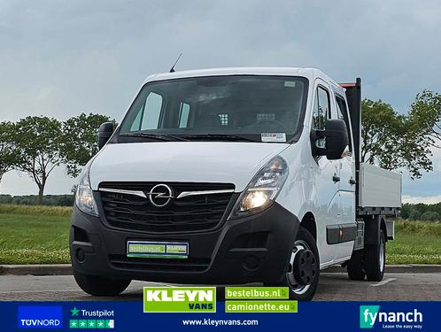 OPEL MOVANO 2.3 dub.cab open-laadbak, Auto's, Bestelauto's, Bedrijf, Te koop, ABS, Airconditioning, Centrale vergrendeling, Cruise Control