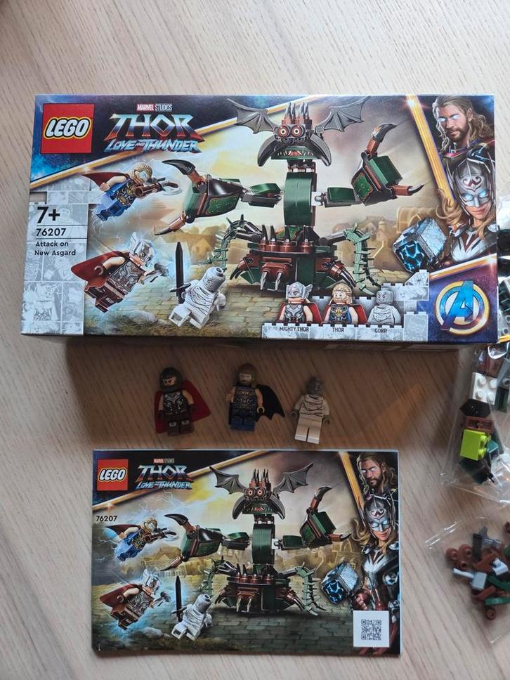 LEGO 76207 Thor: Aanval op Nieuw Asgard, Kinderen en Baby's, Speelgoed | Duplo en Lego, Zo goed als nieuw, Lego, Complete set