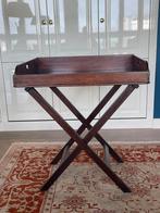 Antieke Engelse Butlertray - Houten Dienbladtafel, Ophalen